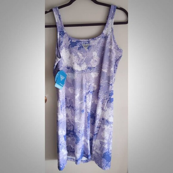 NWT Columbia omni-shade PFG dress size Medium PURPLE - Picture 2 of 10